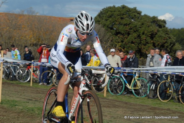 Coupe du Monde Cyclo-Cross Dames  Koksijde : Ferrier Bruneau 8e 