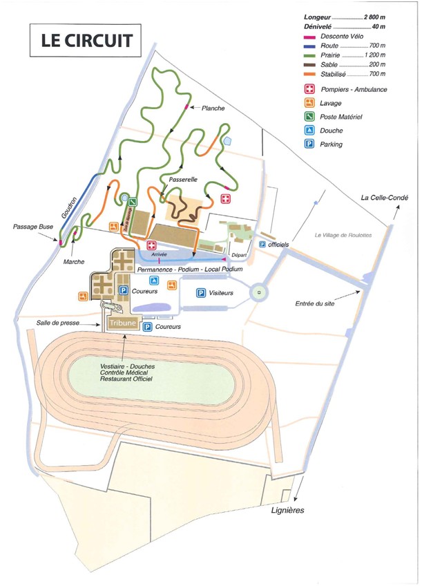 Challenge national de cyclo-cross # 1  Lignires-du-Berry (18) : le circuit en vido 