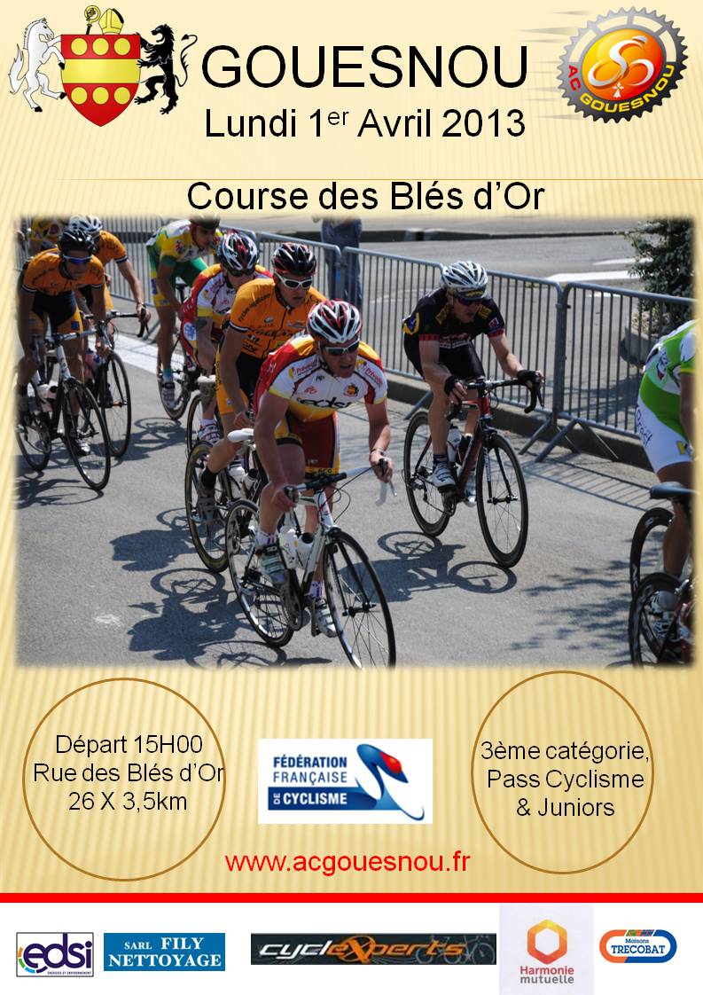 Courses des Bls d'Or  Gouesnou (29) le 1er avril