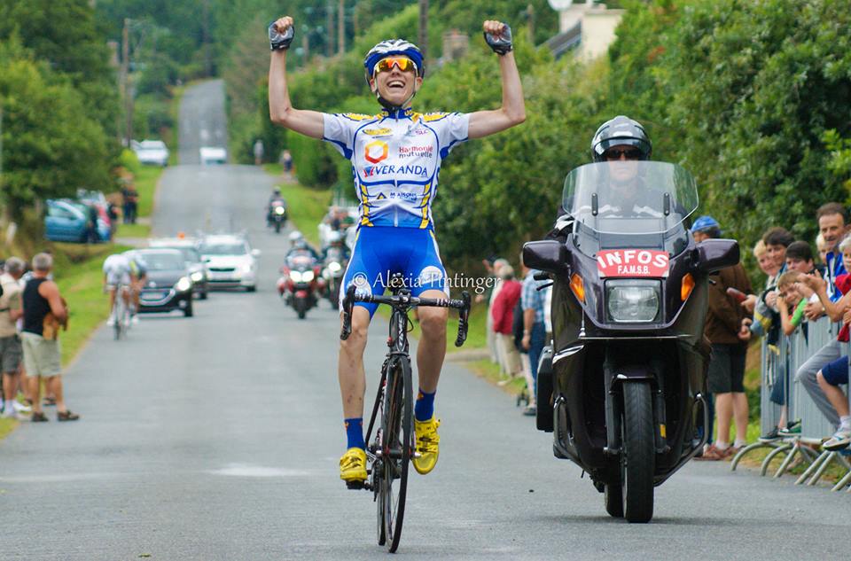 Grand Prix de la Mine  Poullaoun (29) : Gaudu devant Gesbert