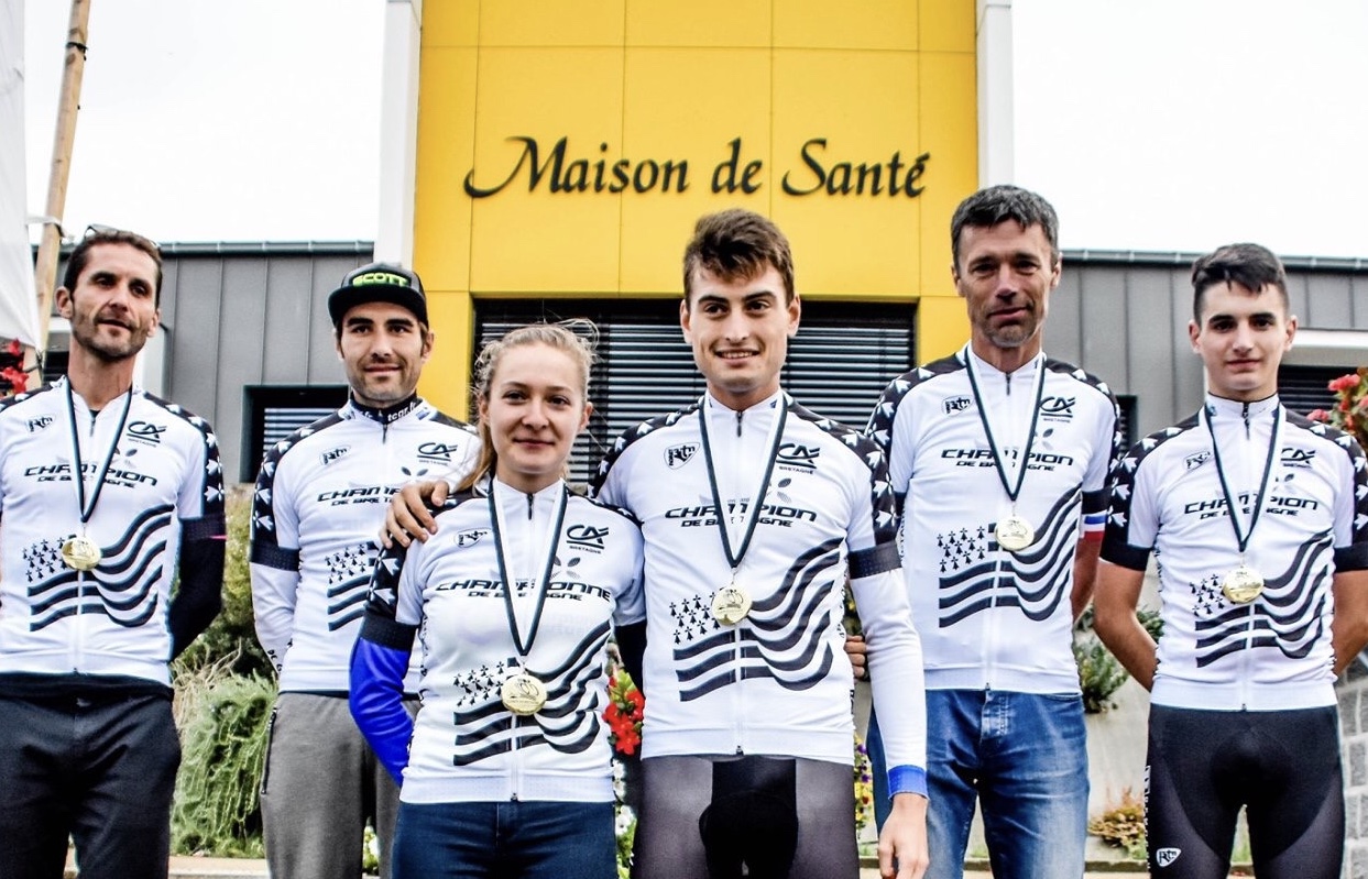 Bretagne CLM Masters: Le Marrec, Redou, Prud'homme et Salsilli