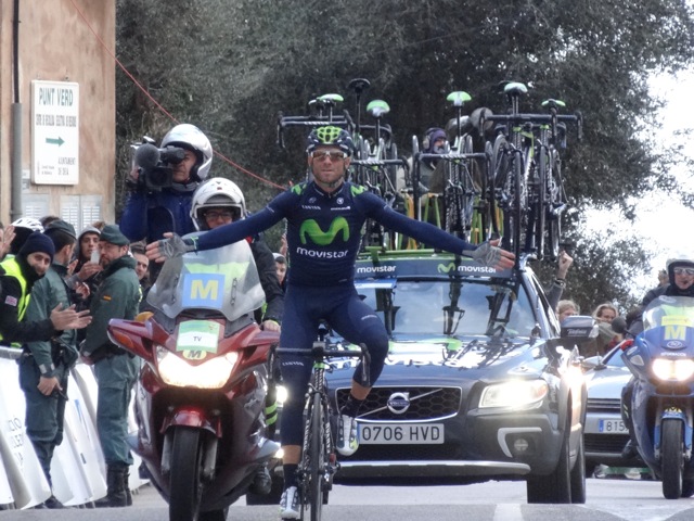 Trophe Serra de Tramuntana:  Alejandro Valverde le magnifique.