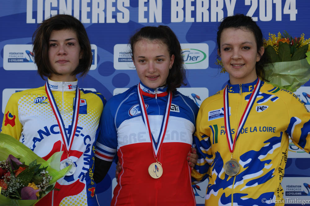 Dames juniors: Gaultier championne de France.