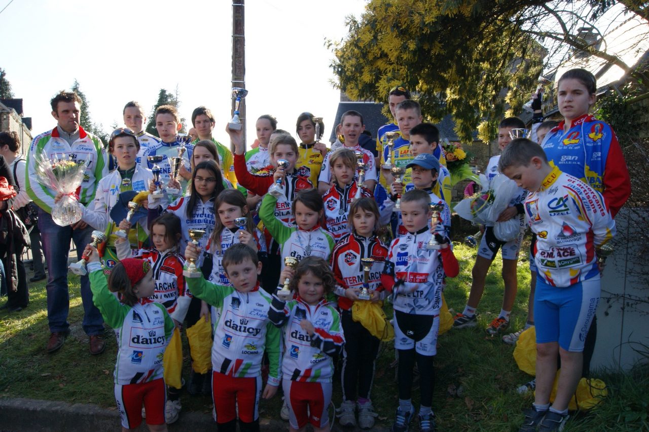 Ecoles de cyclisme  Radenac (56) : les classements 