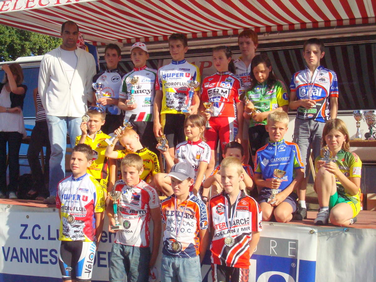 Grand Prix de la Ville de Josselin: les rsultats des coles de cyclisme