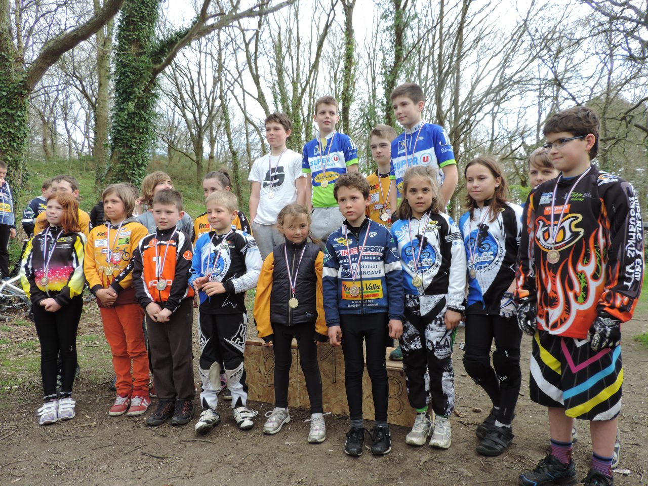 70 jeunes en descente  Guingamp 