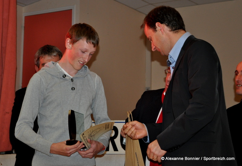 Trophes du sport du canton de Grand-Champ : Kilian Guillo honor 