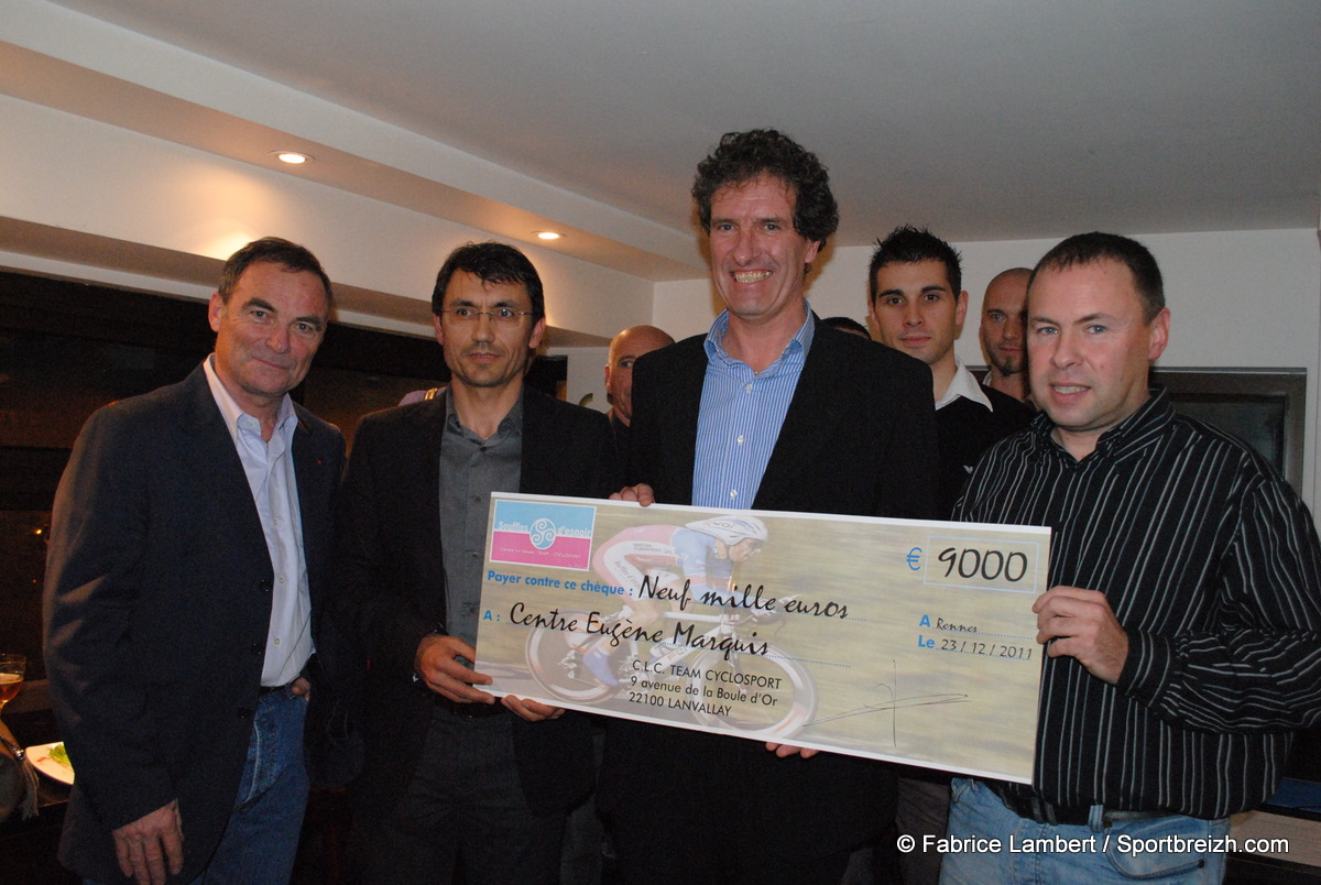 Contre Le Cancer Team -Cyclosport : 9500€ remis pour la bonne cause