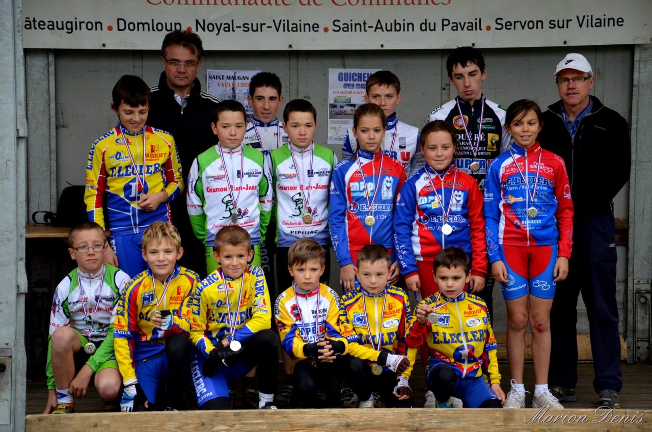 Ecoles de cyclisme  Chteaugiron (35) : Classements