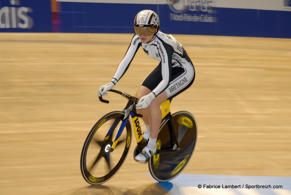 France piste  Roubaix / 200m Lancs Dames : Cueff vire en tte  