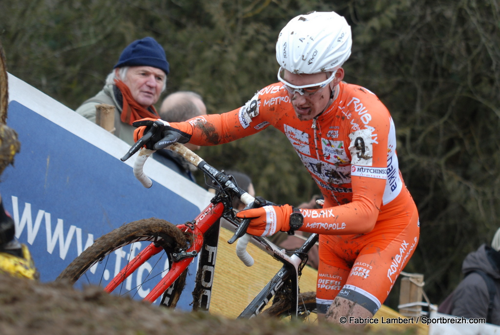 Finale de la coupe du Monde  Hoogerheide (Pays-Bas) : Gesbert et Boulo au dpart