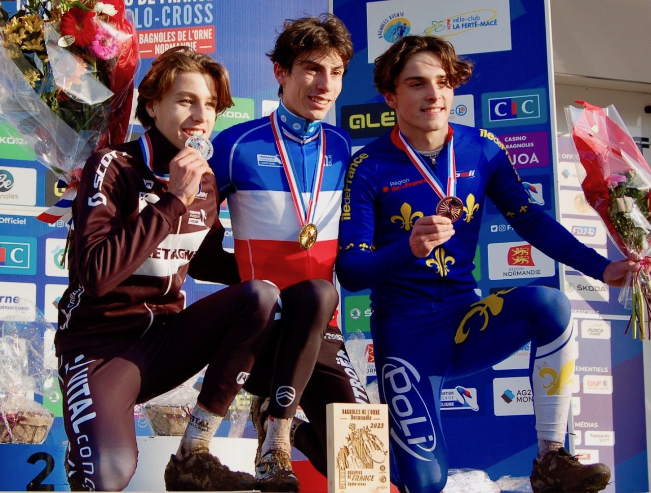 France CX 2023: l’argent pour Fantin Gloux en U19