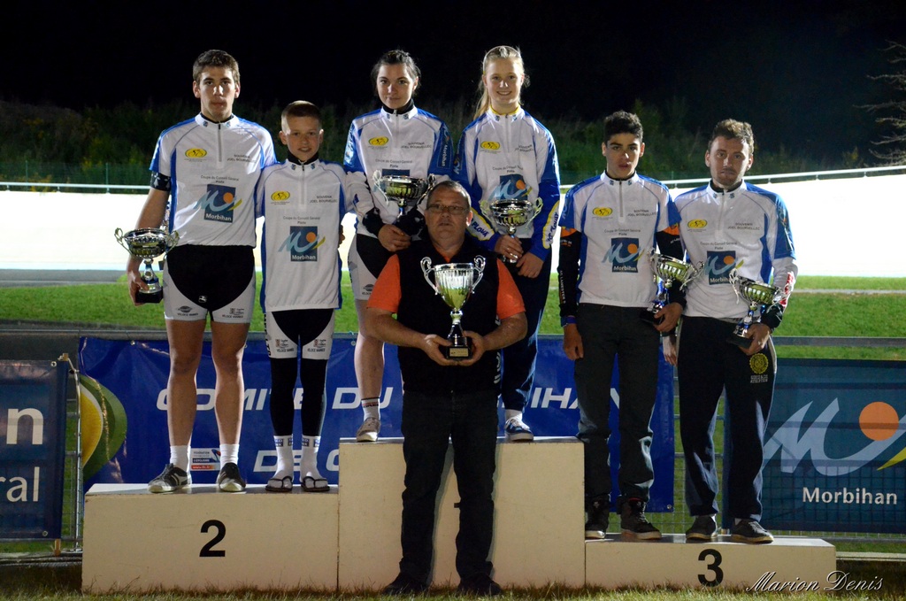 Finale de la Coupe du Conseil Gnral Piste  Vannes : Classements