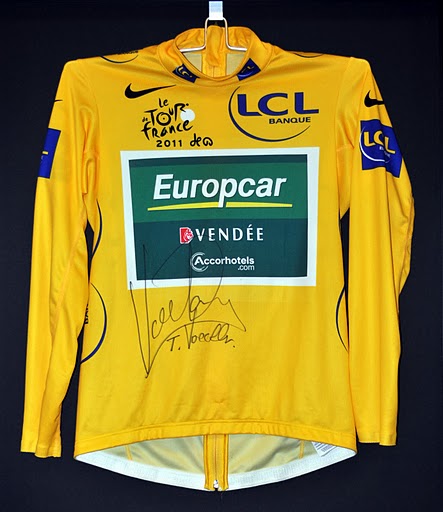 Maillot jaune aux enchres : les enchres grimpent !