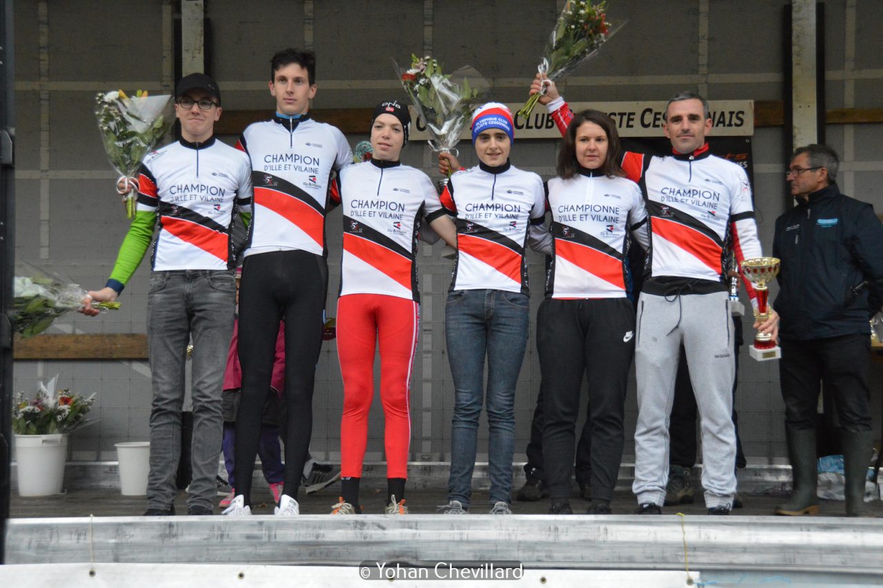 Championnats d'Ille-et-Vilaine de cyclo-cross : Batteux le plus fort