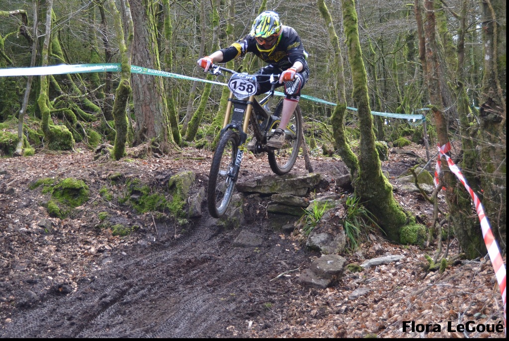 Coupe de France VTT Descente # 1  Lourdes (84) : Laly meilleur cadet ! 