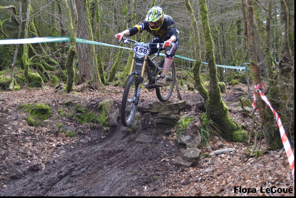 Coupe de France VTT Descente # 1  Lourdes (84) : Laly meilleur cadet ! 