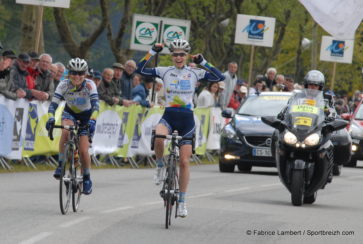 Grand Prix de Plumelec Morbihan - Dames : Merlot la voulait ! 