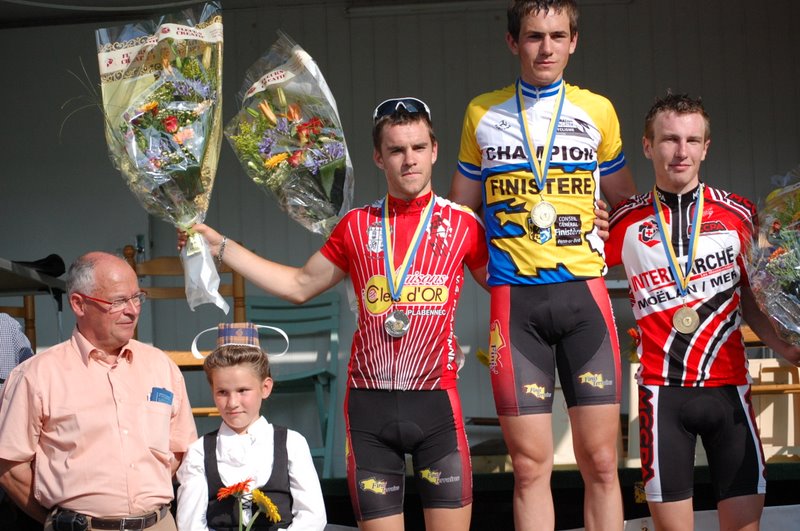 Championnats du Finistre : Collobert, Le Delliou et Le Gac