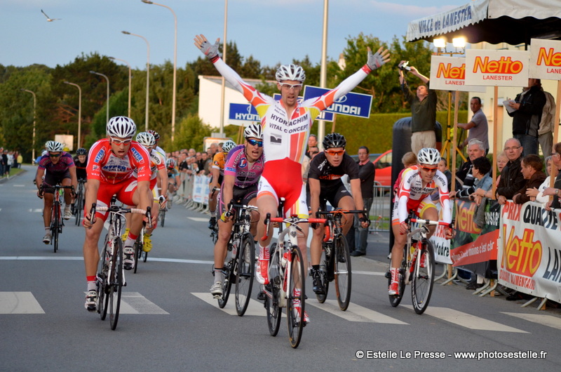 Le Vessier au sprint  Lanester (56)