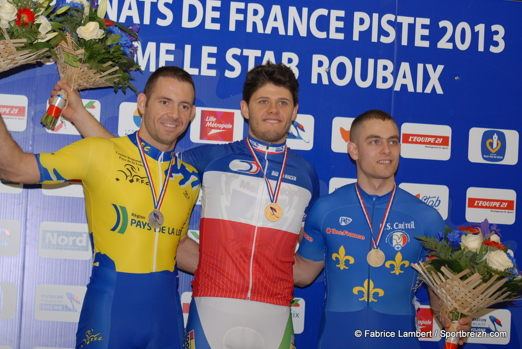 France piste  Roubaix / Keirin Hommes : Lafargue ralise la passe de 3 