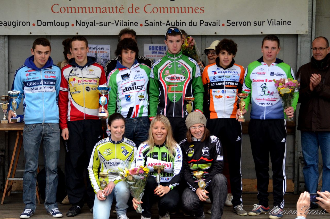 Challenge des Sous-Bois  Chteaugiron (35) : les podiums 