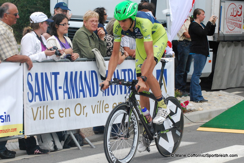 Florian Vachon, leader de la Coupe de France sur le TPC.