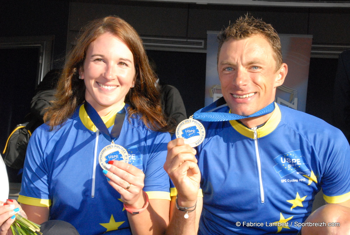 Championnat d'Europe de la Police  Ploeren (56) : Cocorico pour les Franais dans le CLM 