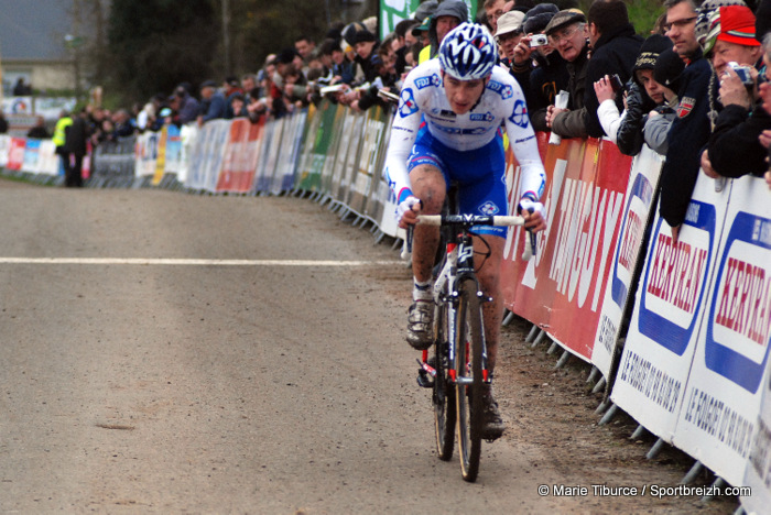 Cyclo-cross de Lanarvily : Jeannesson : "Je progresse"