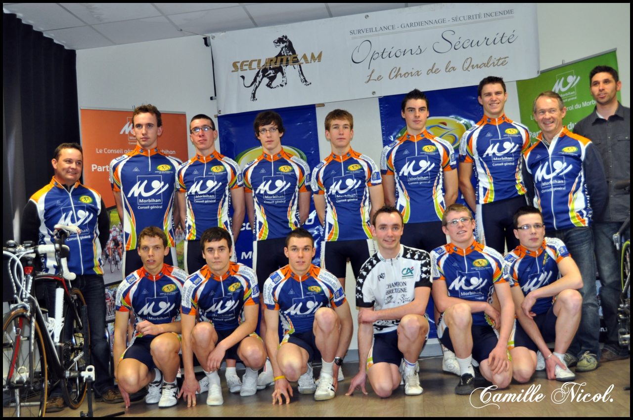 Le CD 56 prsente son effectif juniors 2011