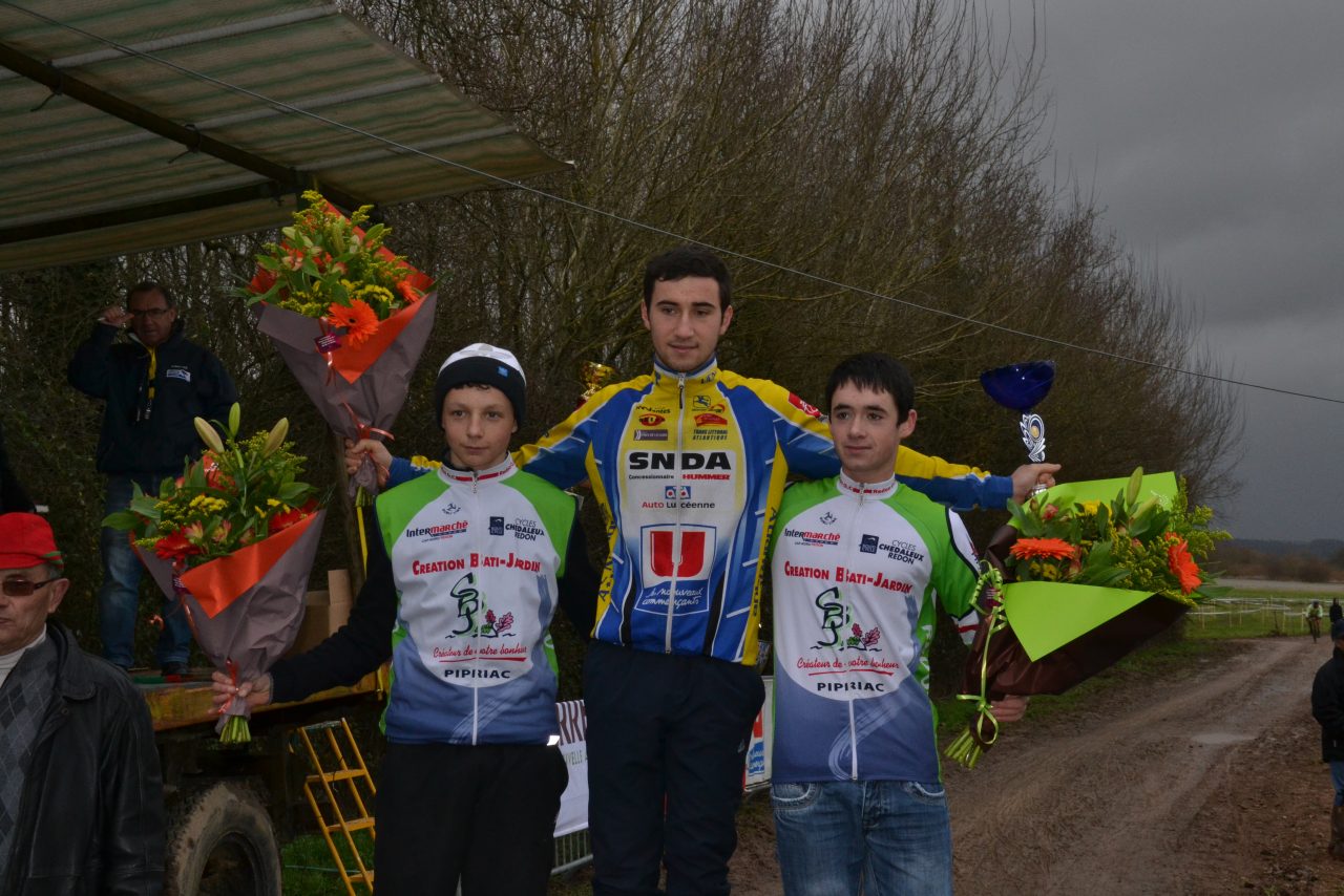 Cyclo-Cross d'Avessac (44) : Classements