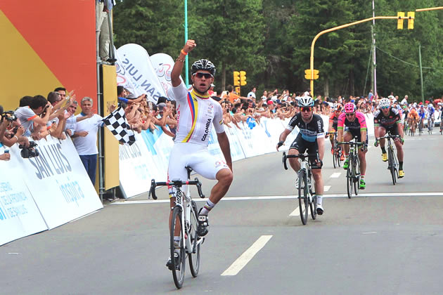 Tour de San Luis #3 : Gaviria en patron/Fonseca 11me