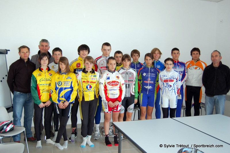 Les jeunes champions en stage de Cyclo-Cross