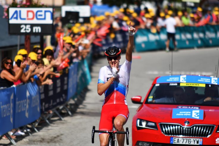 Le Tour de l'Avenir pour Egan Bernal / Madouas 15me 