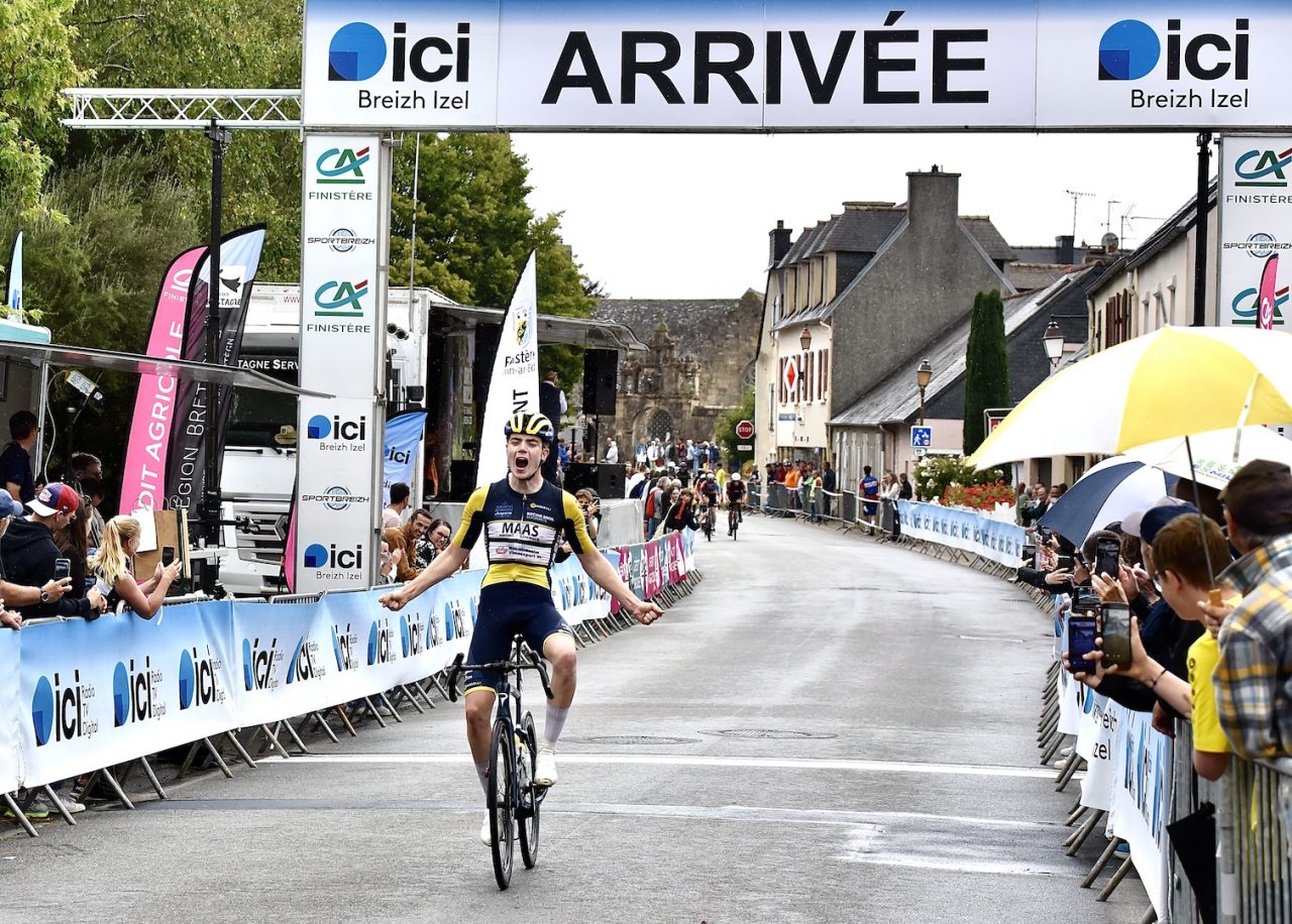 2e tape Argol - Argol : Le Sudois Vilgot Reinhold en solitaire