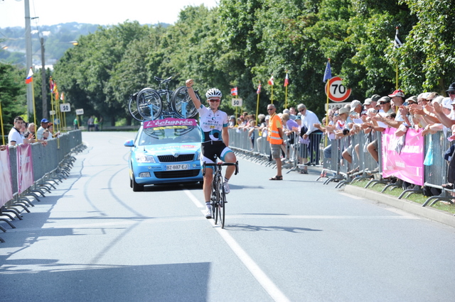Tour de Bretagne Fminin#3 :Longo Borghini  en solitaire