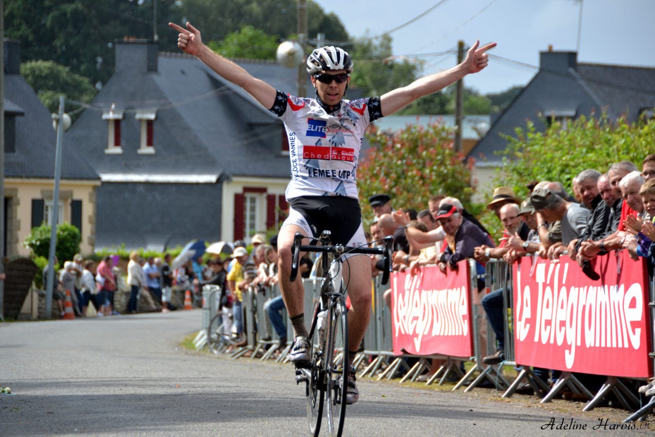 "Challenge du Blavet  l'Evel"  Remungol (56) : Lucas devant Briand