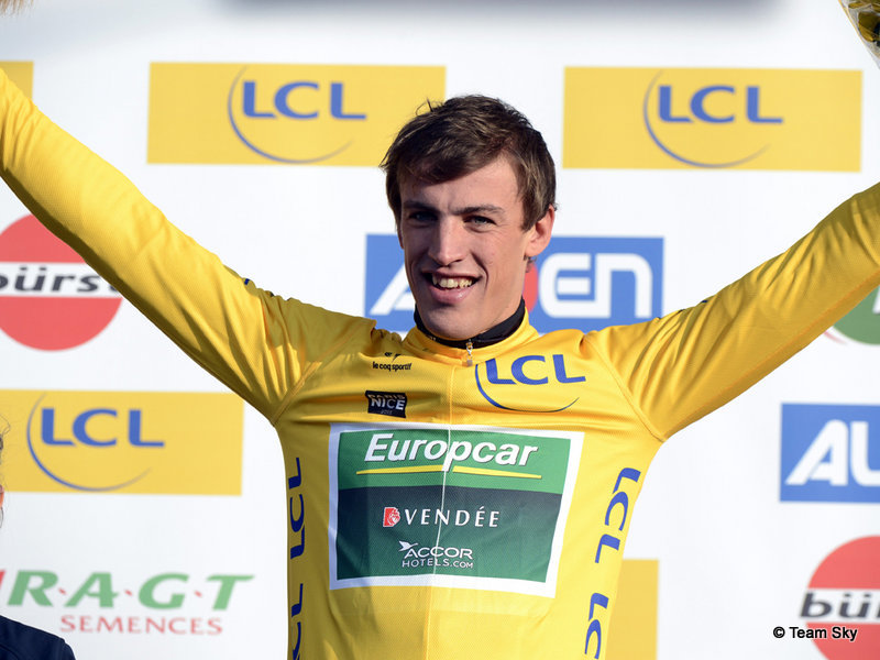 Gaudin en jaune sur Paris-Nice