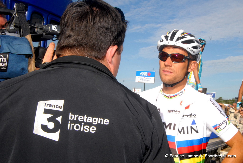  Philippe Gilbert et Thor Hushovd vers le mondial