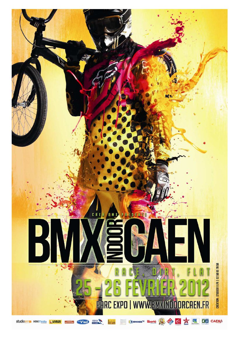 BMX Indoor de Caen ce week-end 