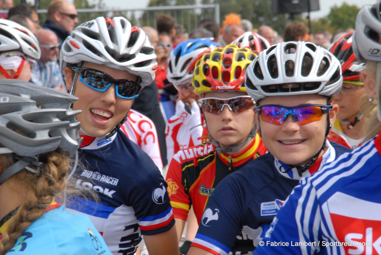 Les juniors Franaises pour le Chrono des Nations