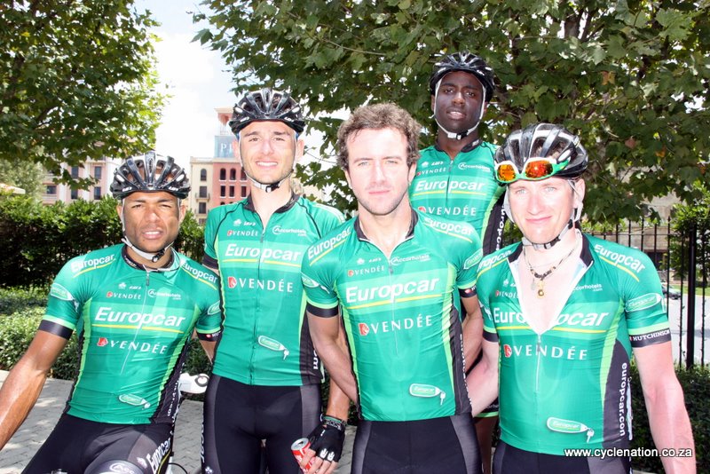 Tour d'Afrique du Sud : le bouquet pour Yohann Gene (Europcar)