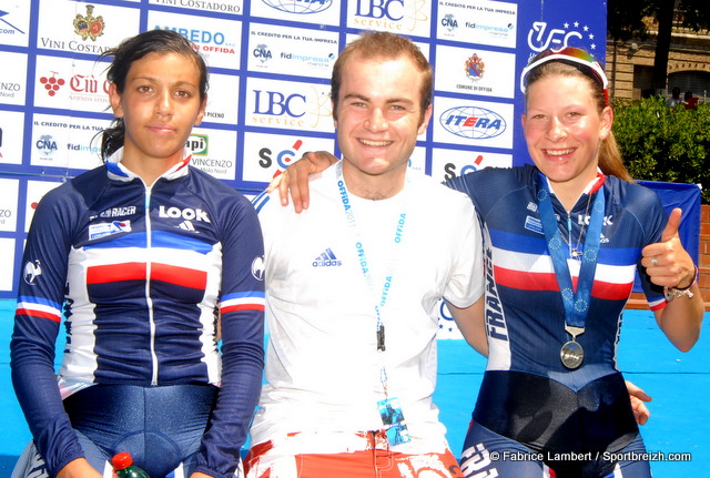 Europe Route CLM Juniors Dames : Favre argent content ! 