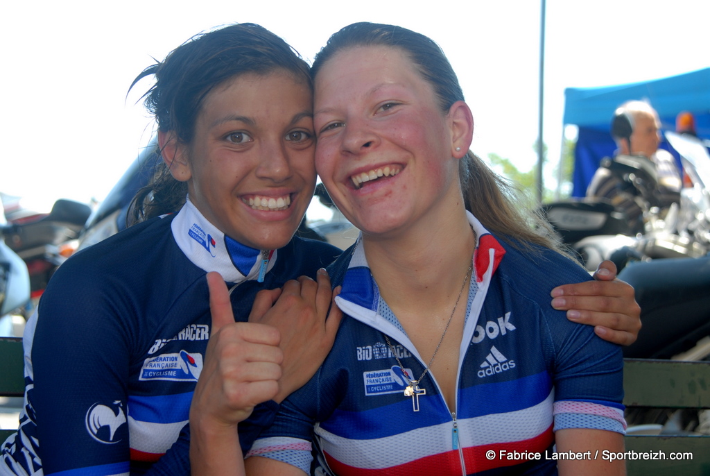 Europe Route CLM Juniors Dames : la raction des Franaises