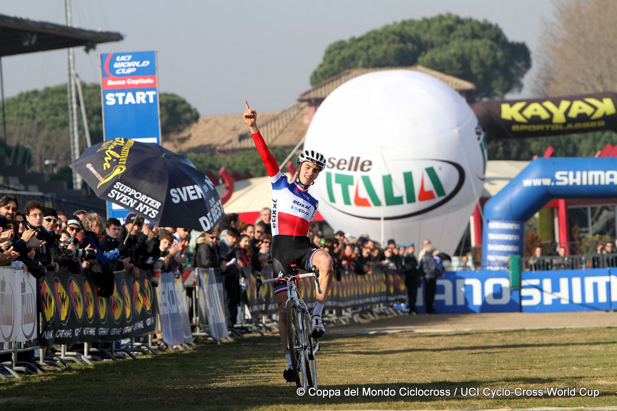 Coupe du Monde Cyclo-Cross Espoirs # 5  Rome (Italie) : Alaphilippe s'impose !