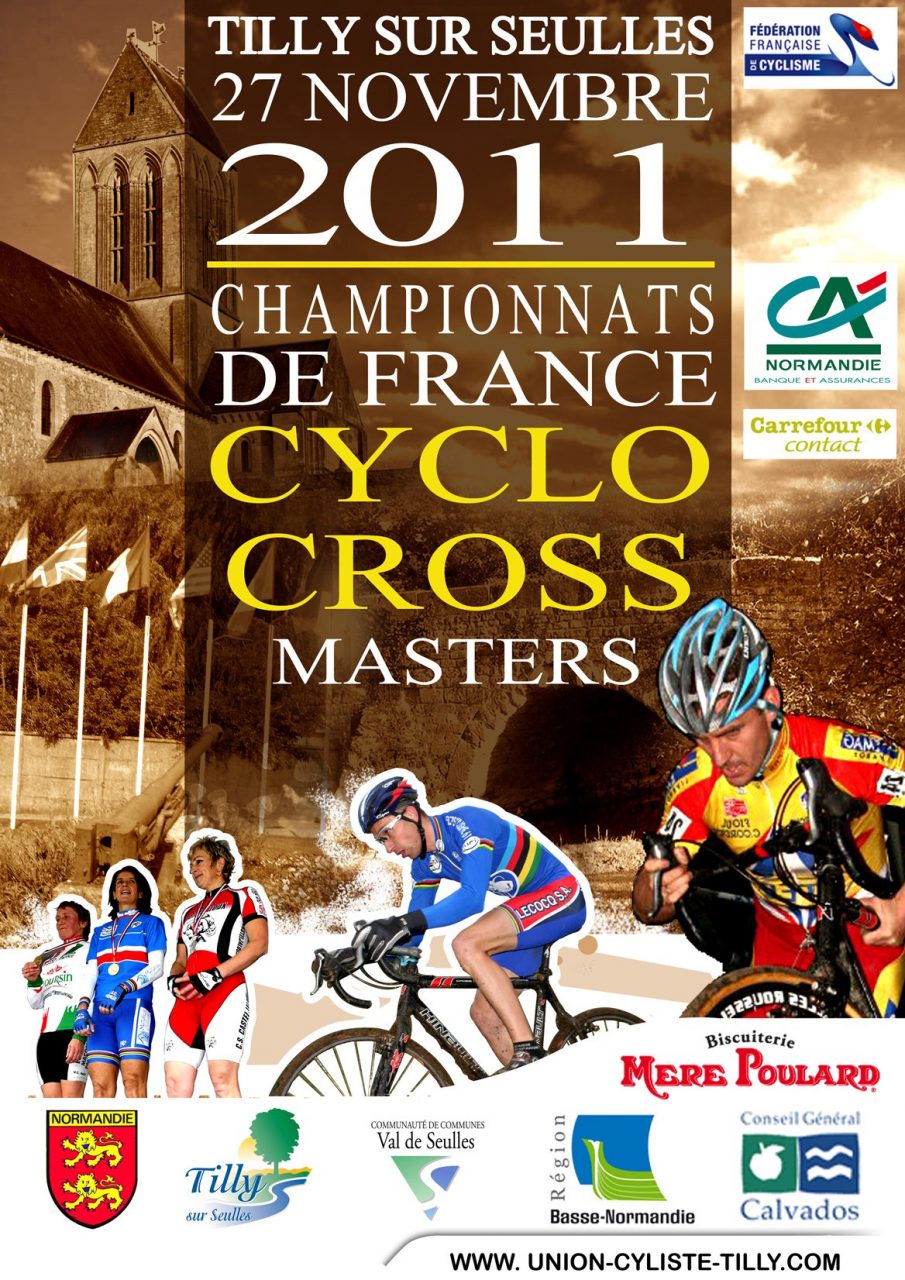 Prenez-date : Championnat de France Masters  Tilly-sur-Seulles (14) le 27 novembre