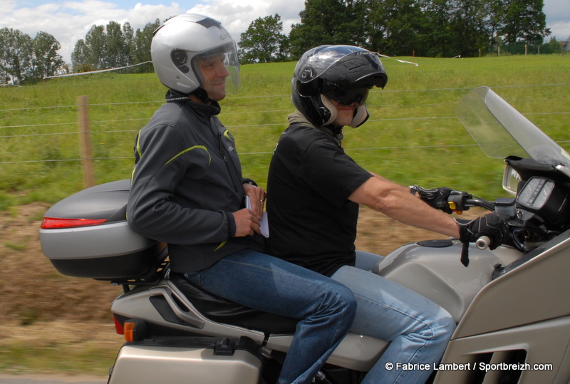 Guesdon fait la moto