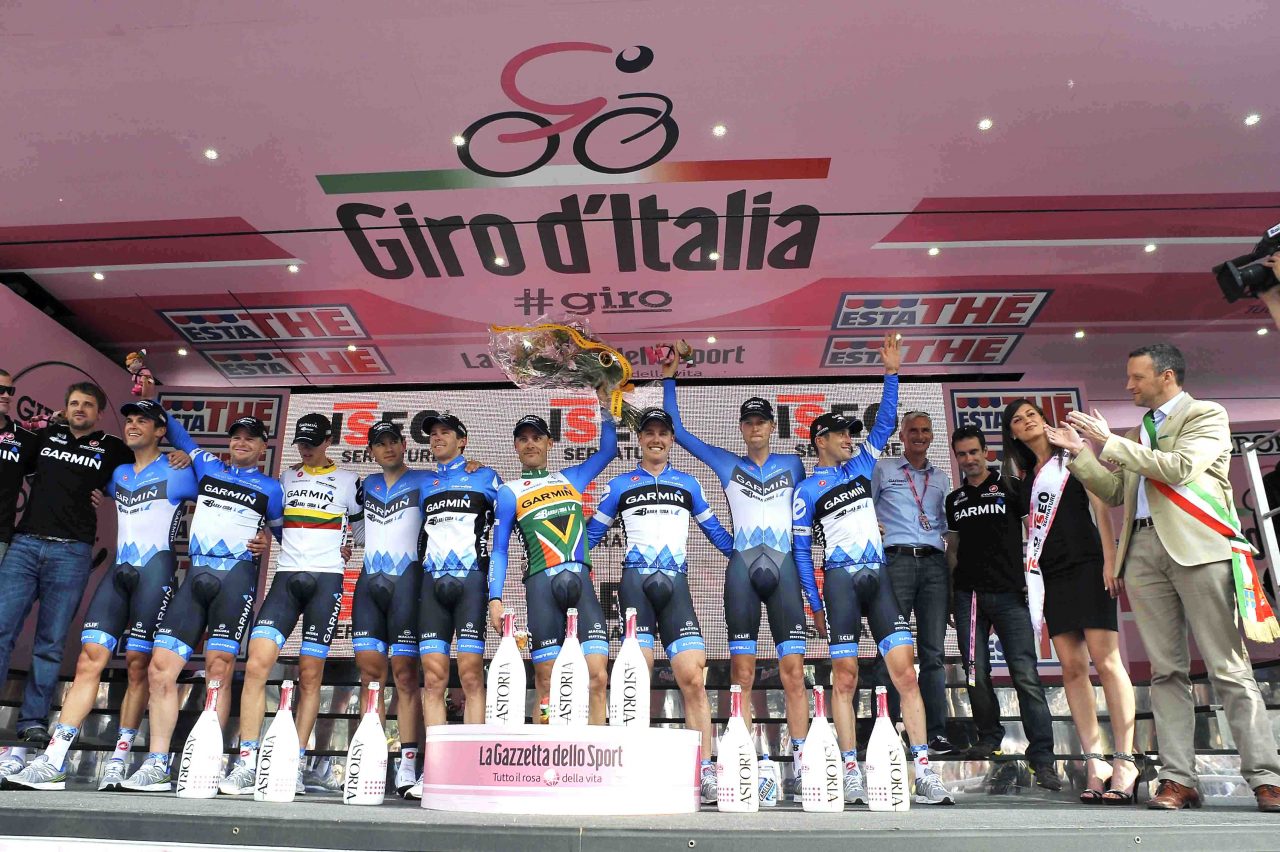 Tour d'Italie : Garmin Barracuda s'impose / Navardauskas en Rose 