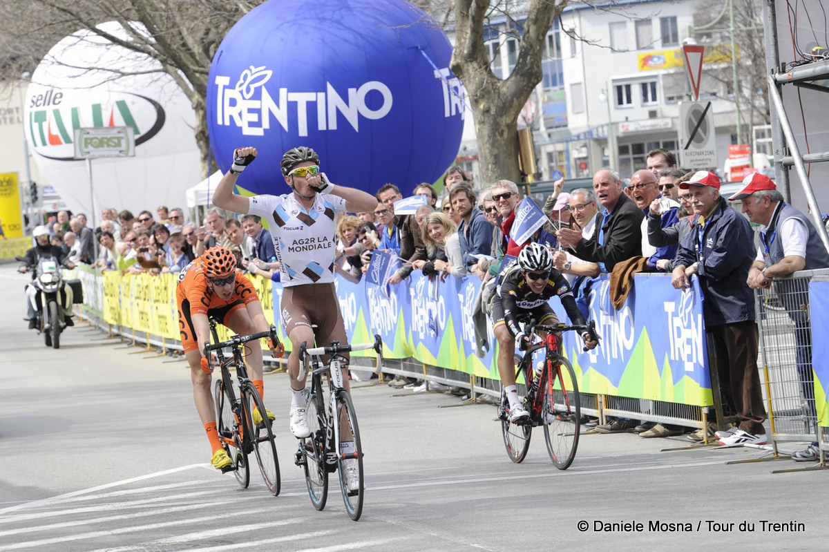 Tour du Trentin # 1A : Bouet s'impose / Gautier 16e