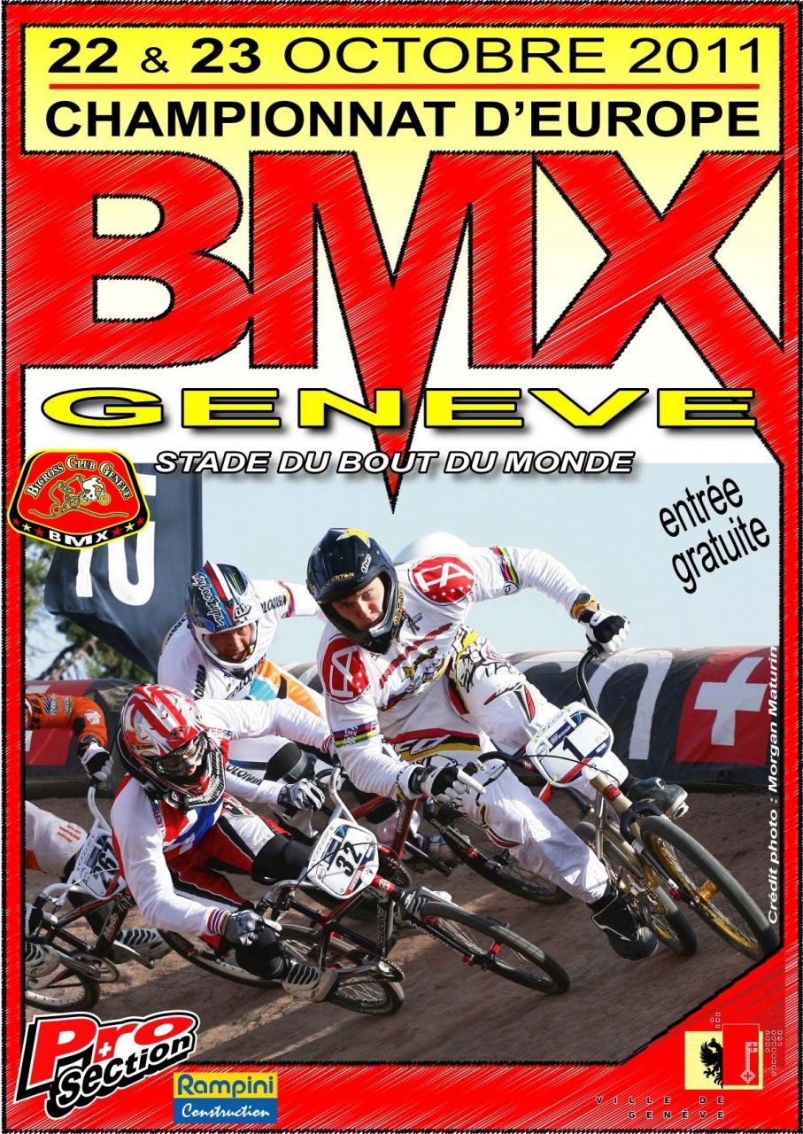 Championnat D'Europe BMX # 5 et 6  Genve (Suisse) : les classements